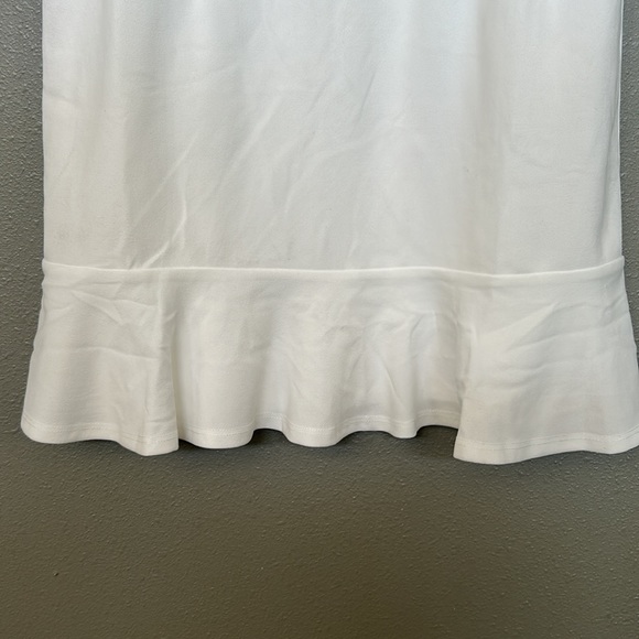 NWT White Summer Dress Size Large - Picture 4 of 10